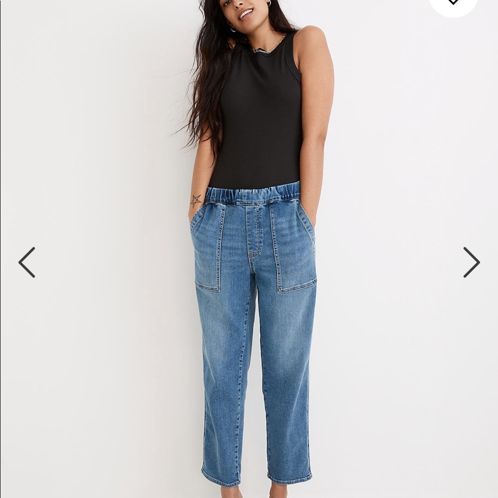 Madewell pull on jeans